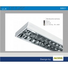 9801 Modus - corp iluminat aparent cu gratar